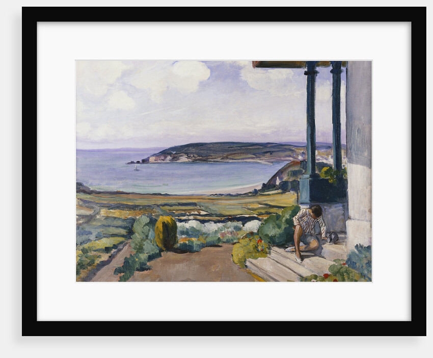 The Garden on the Morgat Bay by Henri Lebasque