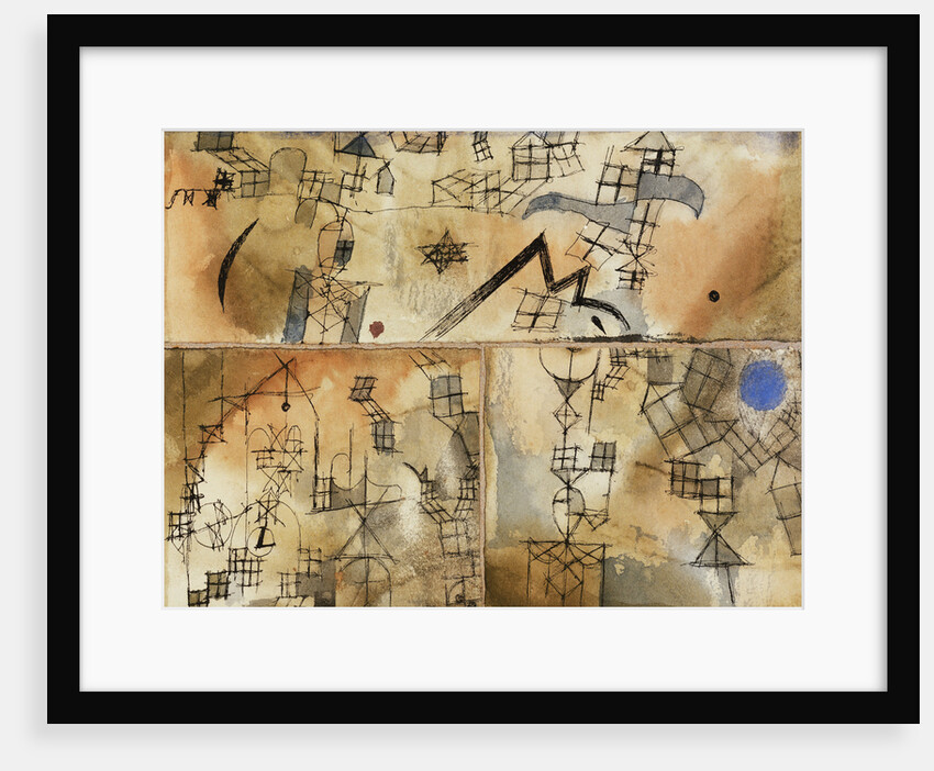 Three-Part Composition by Paul Klee