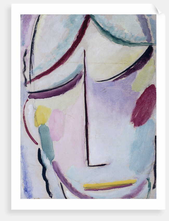 Saviour's Face by Alexej Von Jawlensky