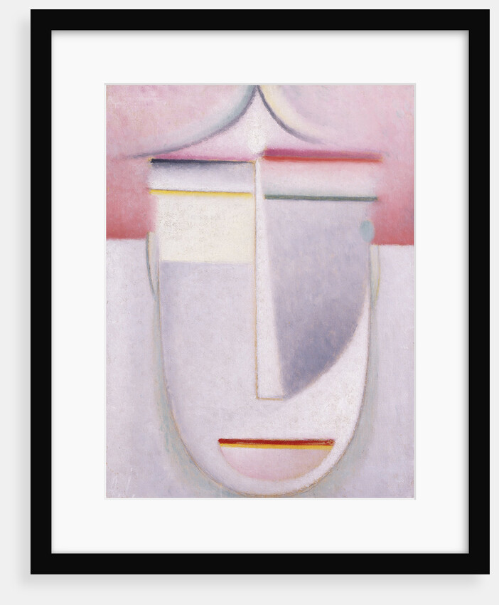 Abstract Head: Composition No 2 'Winter' by Alexej Von Jawlensky
