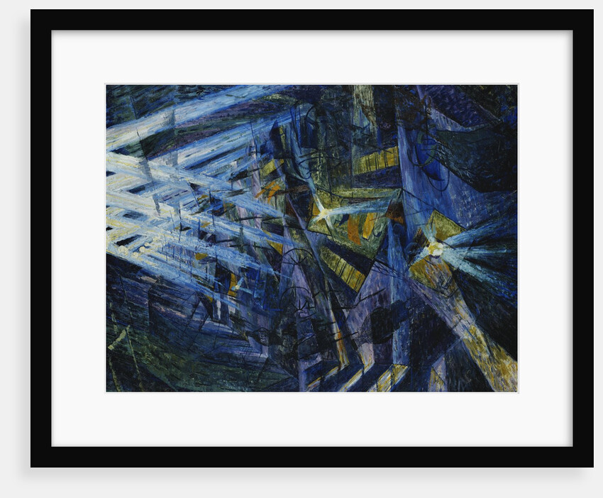 Le Forze di una Strada by Umberto Boccioni