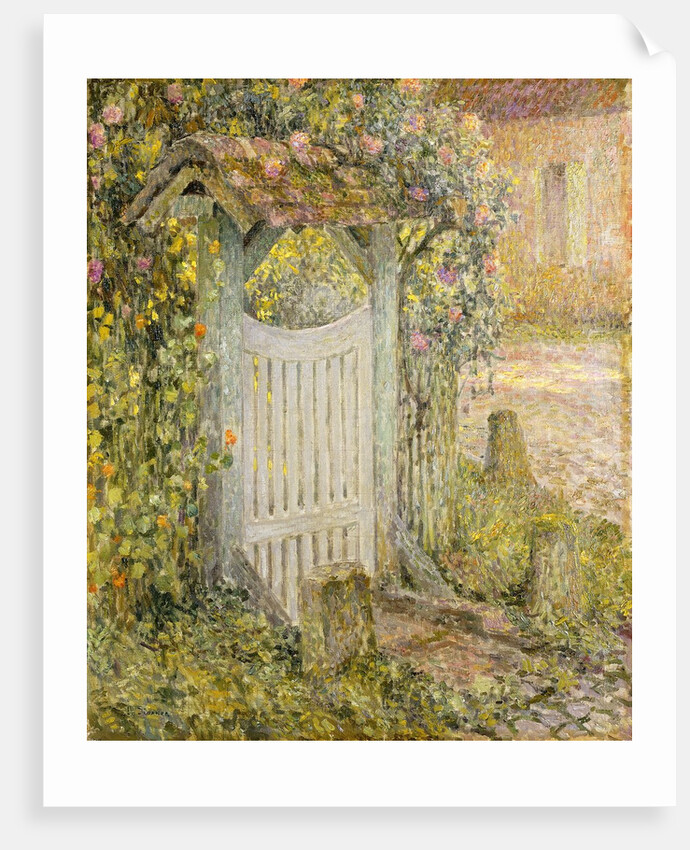 Le Pothuis, Gerberoy by Henri Le Sidaner