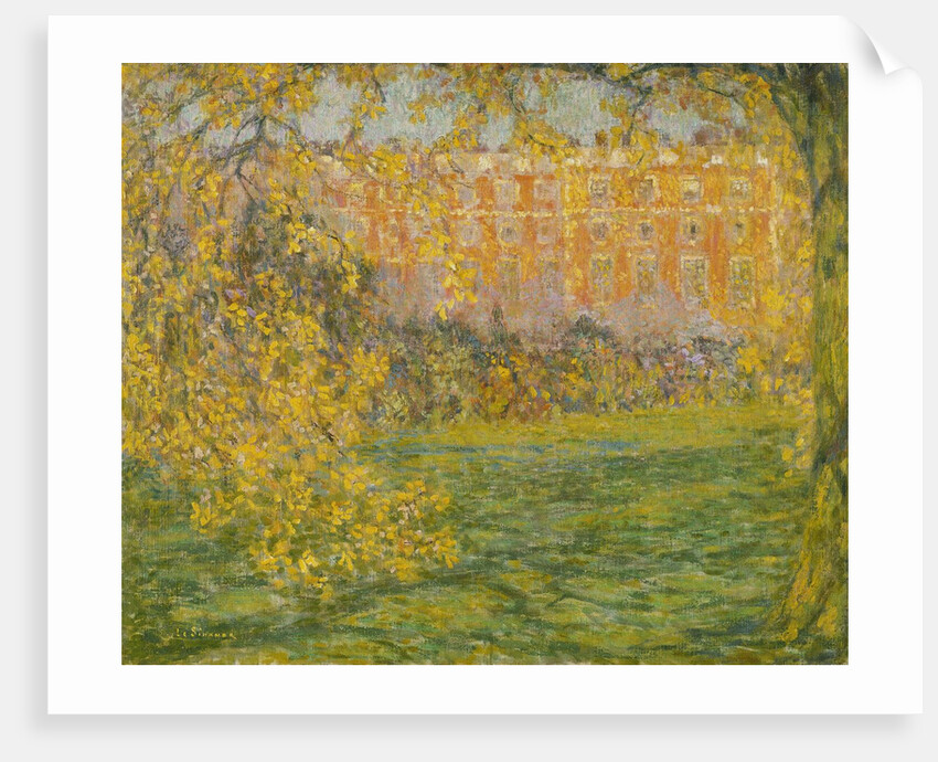 Autumn, Hampton Court by Henri Le Sidaner