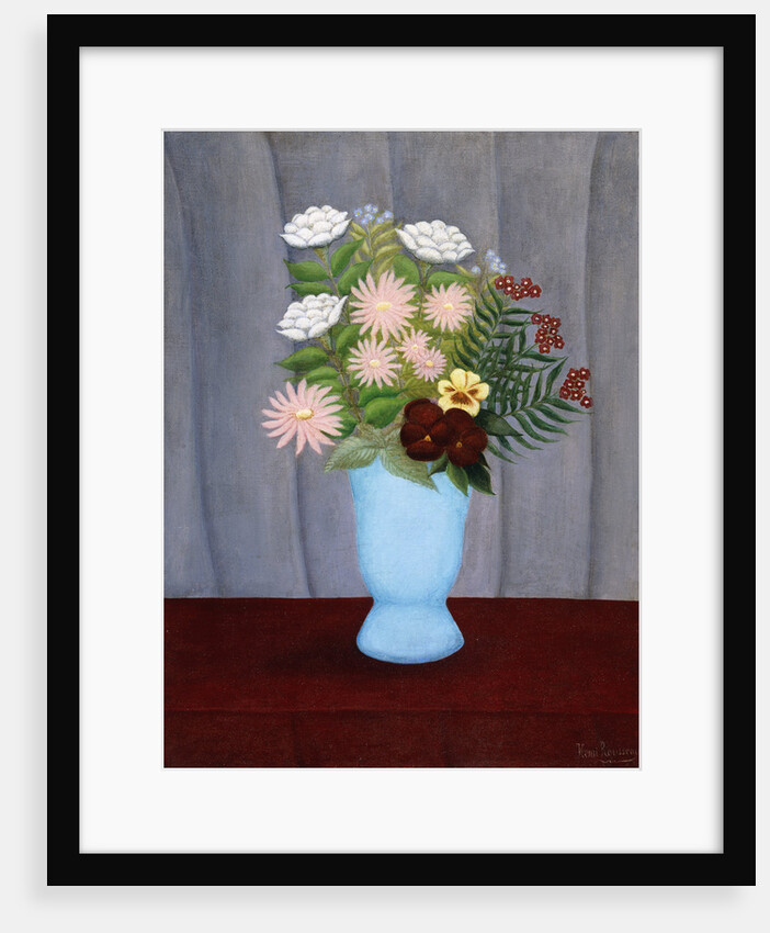 Garden Flowers by Henri 'Le Douanier' Rousseau