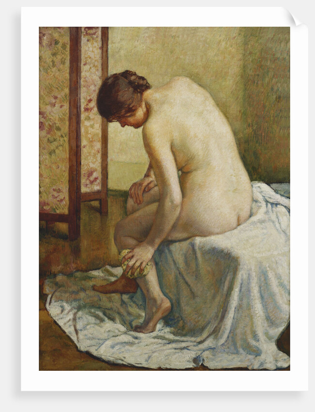 Bather by Theo van Rysselberghe
