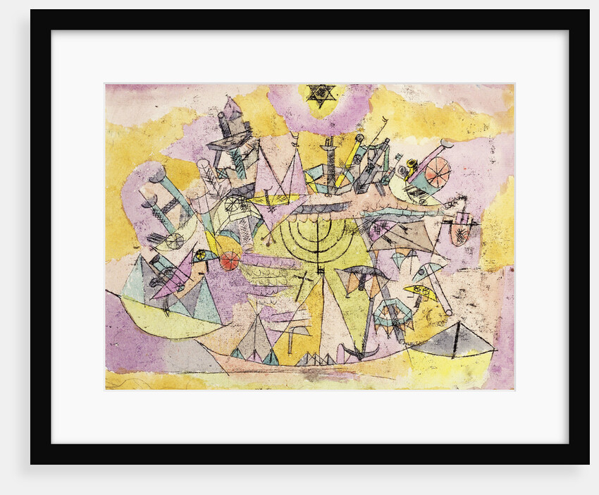 The Unlucky Ships by Paul Klee