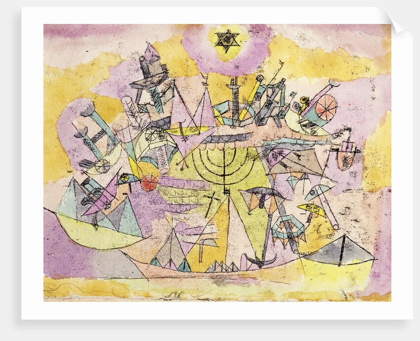 The Unlucky Ships by Paul Klee