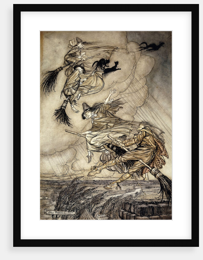 The Ingoldsby Legends: Frontispiece by Arthur Rackham