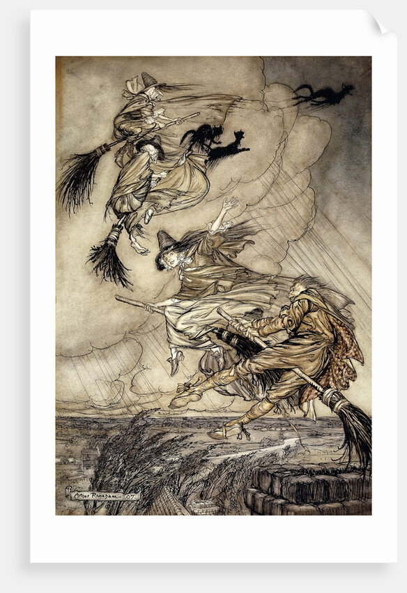 The Ingoldsby Legends: Frontispiece by Arthur Rackham