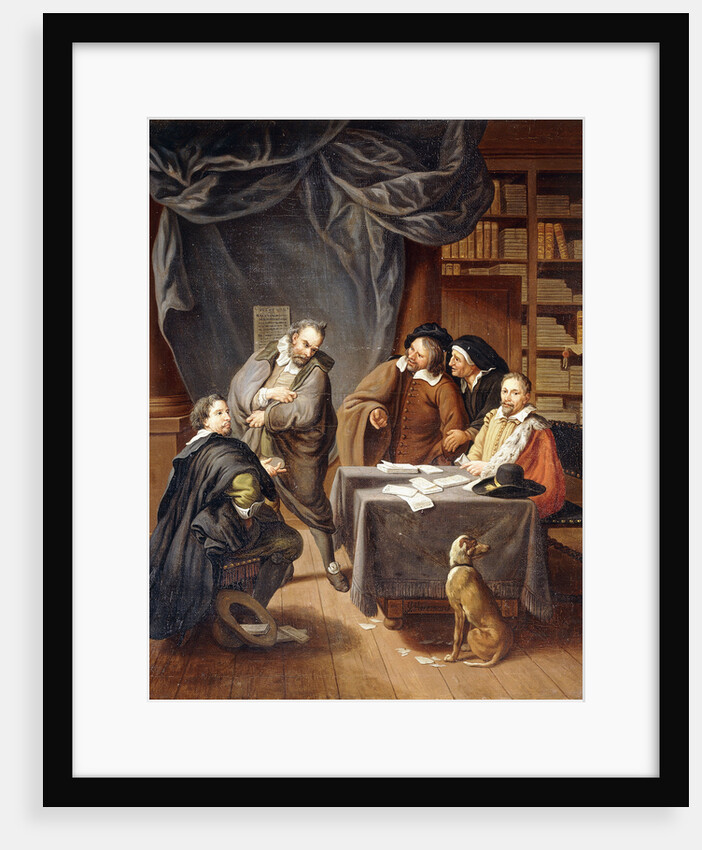 The Preparation of Wedding Contracts by Jan Josef Horemans the Younger