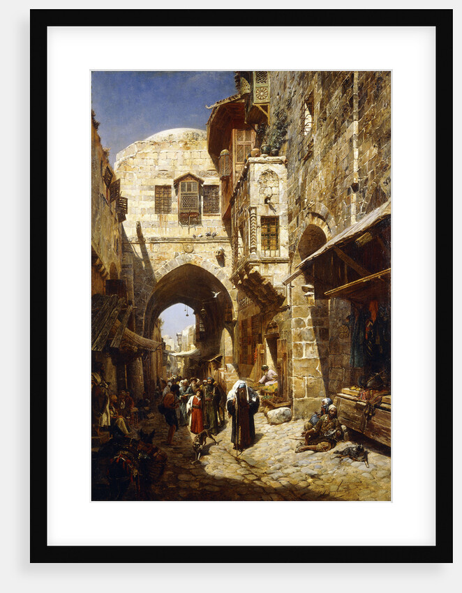 Davidstrasse, Jerusalem by Gustave Bauernfeind