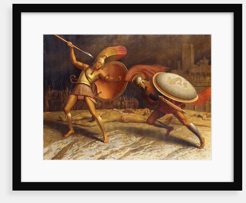 Achillies and Hercules by Sascha Schneider