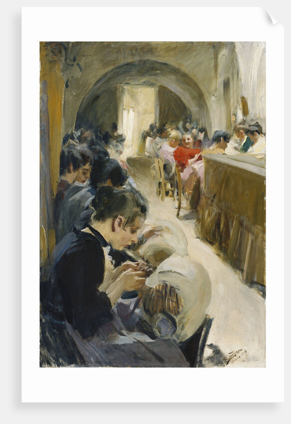 The Lacemakers by Anders Leonard Zorn
