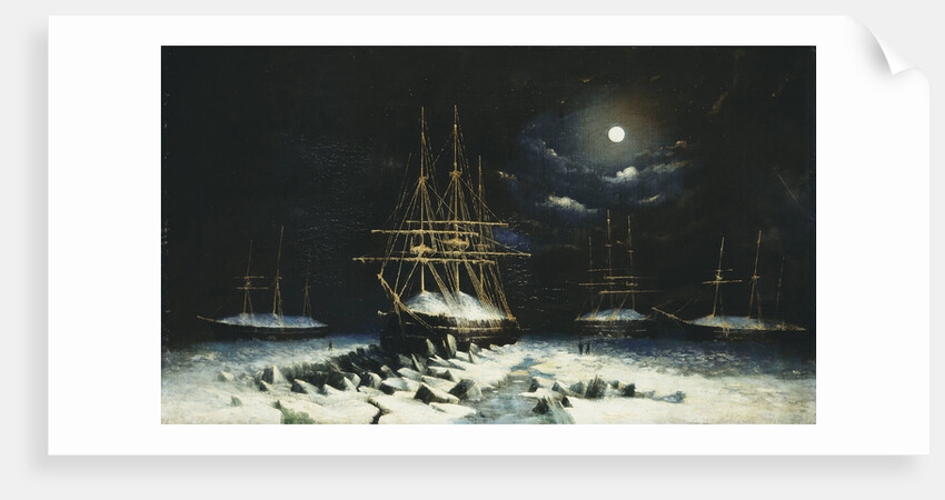 The British Naval Franklin Search Expedition: H.M.S Resolute, Assistance, Intrepid and Pioneer wintering in the Arctic, 1850-51 by Anonymous