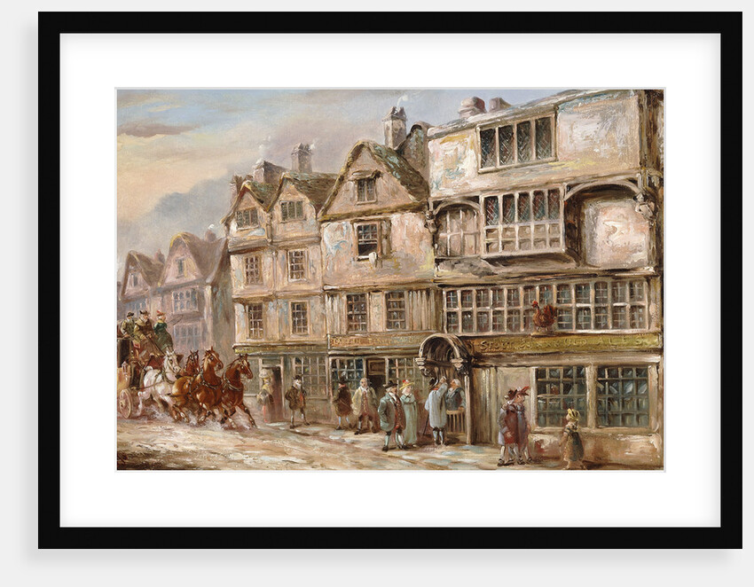 The Cock Tavern, Bishopsgate Street, London by John Charles Maggs