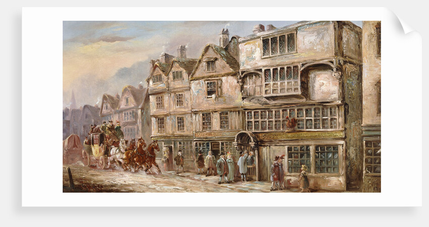 The Cock Tavern, Bishopsgate Street, London by John Charles Maggs