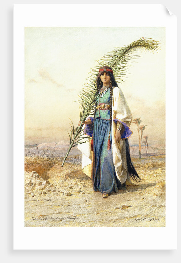 Fadimeh, The Daughter of Aghile Agha by Carl Haag