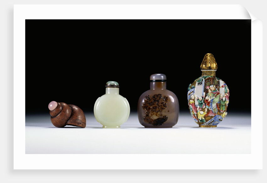 A collection of Chinese snuff bottles by Anonymous