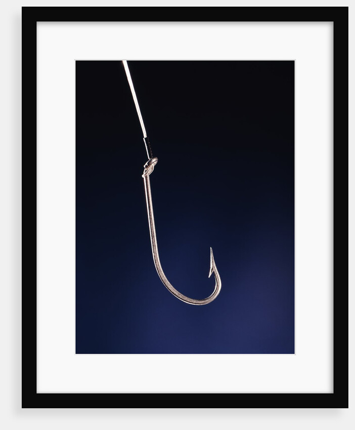 single Sharp Fishing Hook by Anonymous