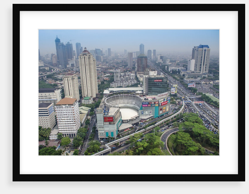 Jakarta cityscape in Indonesia by Anonymous