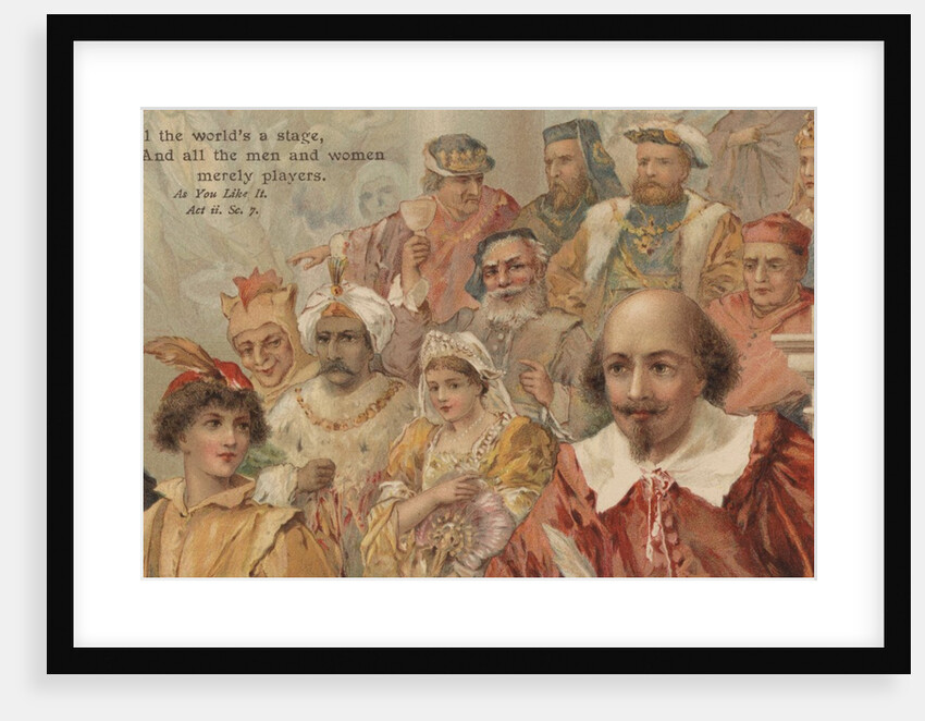 Postcard from As You Like It by William Shakespeare