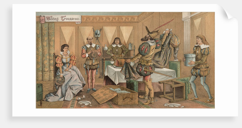 Illustration by R. Andre from Taming of the Shrew by William Shakespeare by Anonymous