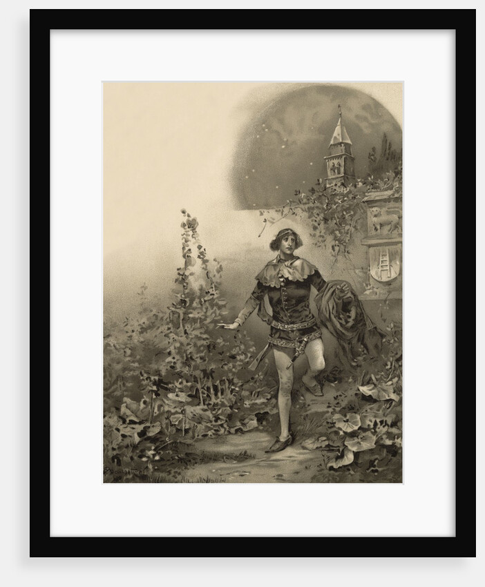 Book Illustration from Romeo and Juliet by William Shakespeare by Anonymous