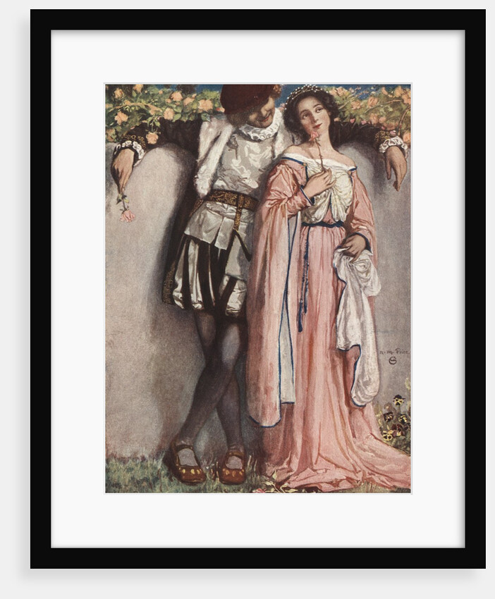 Book Illustration from Much Ado About Nothing by William Shakespeare by Anonymous