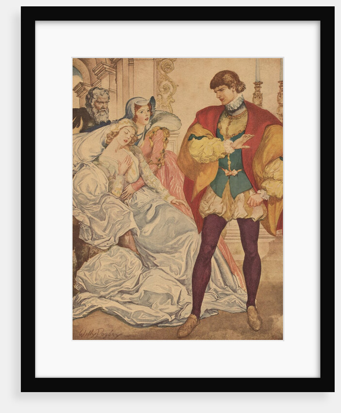 Illustration by Willy Pogany from Much Ado About Nothing by William Shakespeare by Anonymous