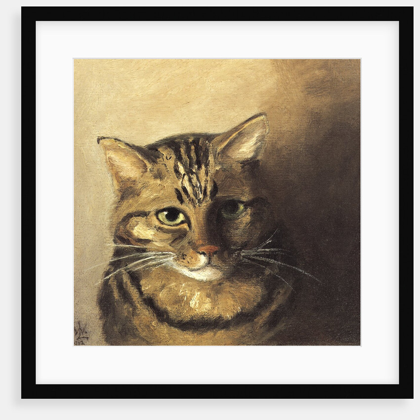 Tabby cat by Louis Wain