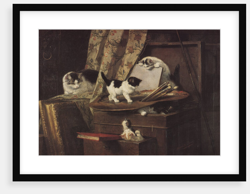 Artful Play by Henriette Ronner-Knip