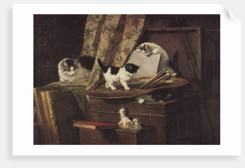 Artful Play by Henriette Ronner-Knip