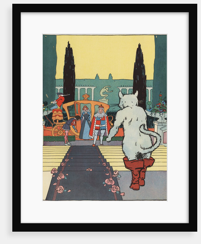 Illustration from Puss in Boots by Anonymous