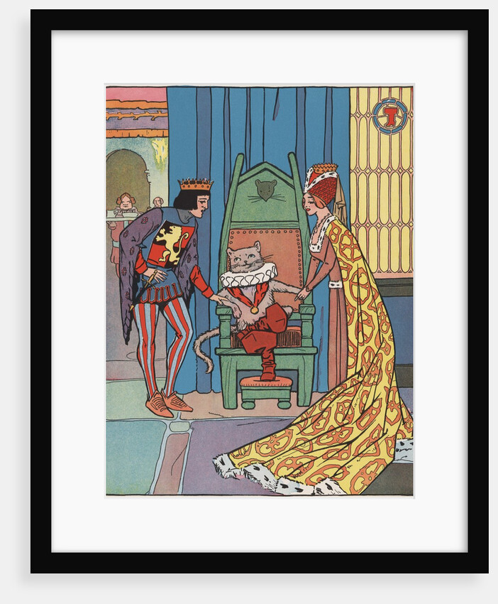 Illustration from Puss in Boots by Anonymous