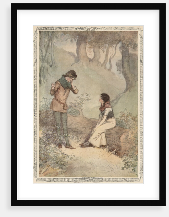 Illustration by Hugh Thomson from As You Like It by William Shakespeare by Anonymous