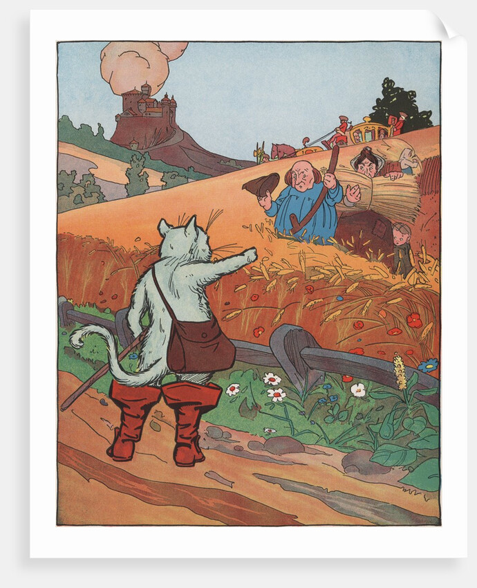 Illustration from Puss in Boots by Anonymous