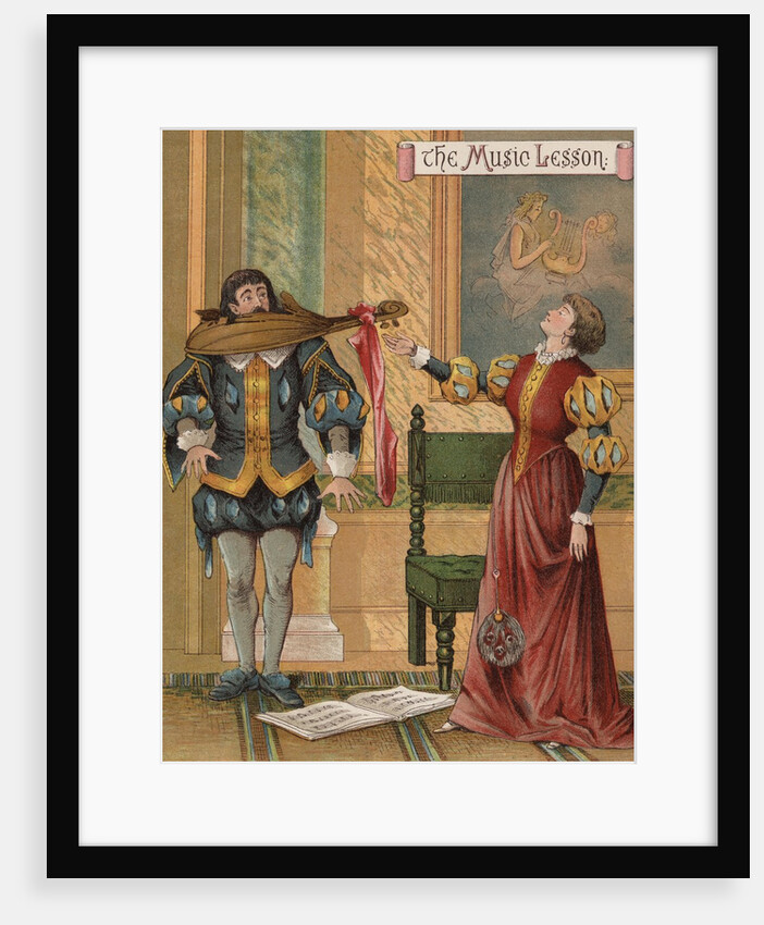 Illustration by R. Andre from Taming of the Shrew by William Shakespeare by Anonymous