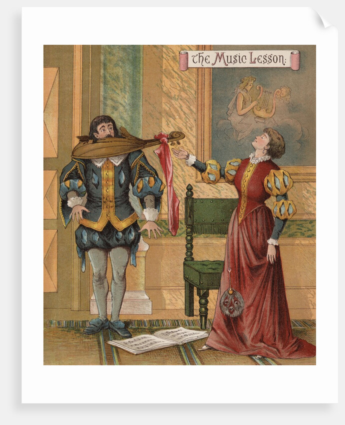 Illustration by R. Andre from Taming of the Shrew by William Shakespeare by Anonymous