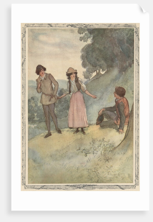 Illustration by Hugh Thomson from As You Like It by William Shakespeare by Anonymous