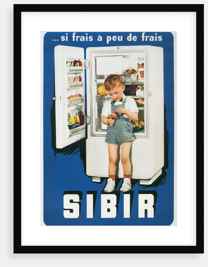 French Refrigerator Ad by Anonymous