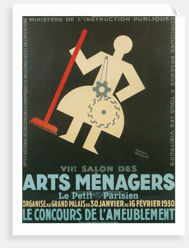 Poster for Domestic Arts Exhibition, Paris by Anonymous