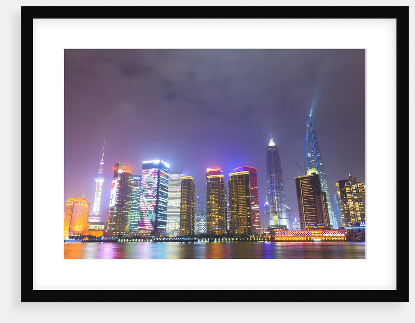 Shanghai's Pudong cityscape by Anonymous
