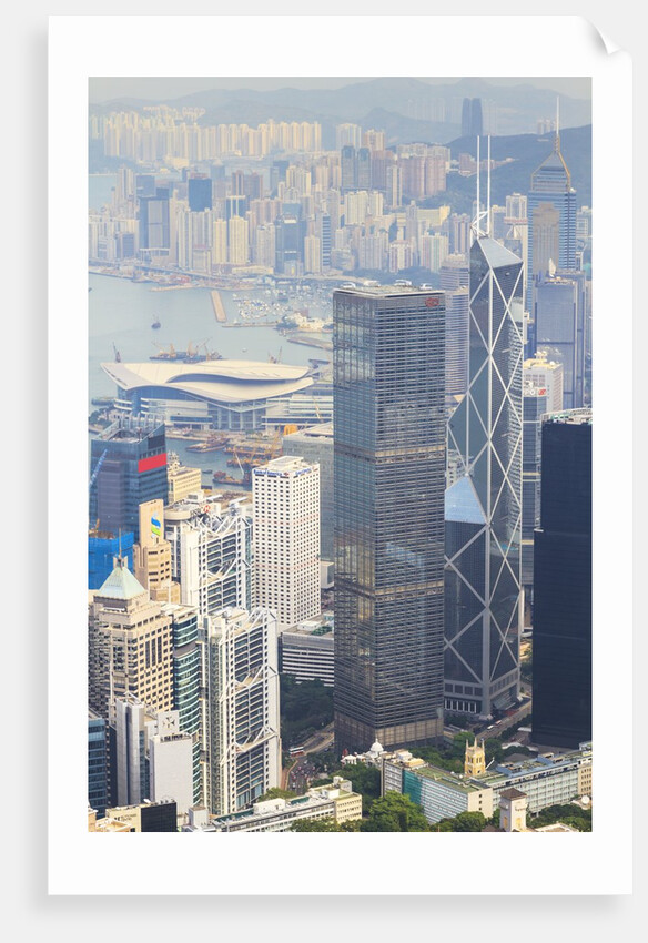 Hong Kong cityscape by Anonymous