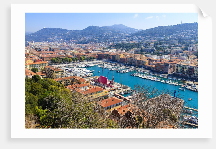 The Port, Nice, Cote d'Azur, France by Anonymous