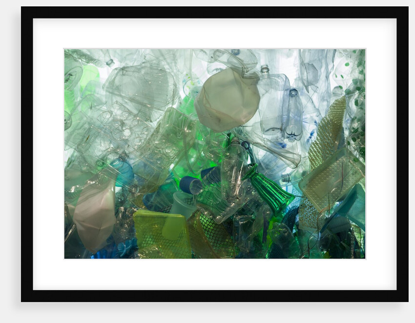 Plastic trash by Anonymous