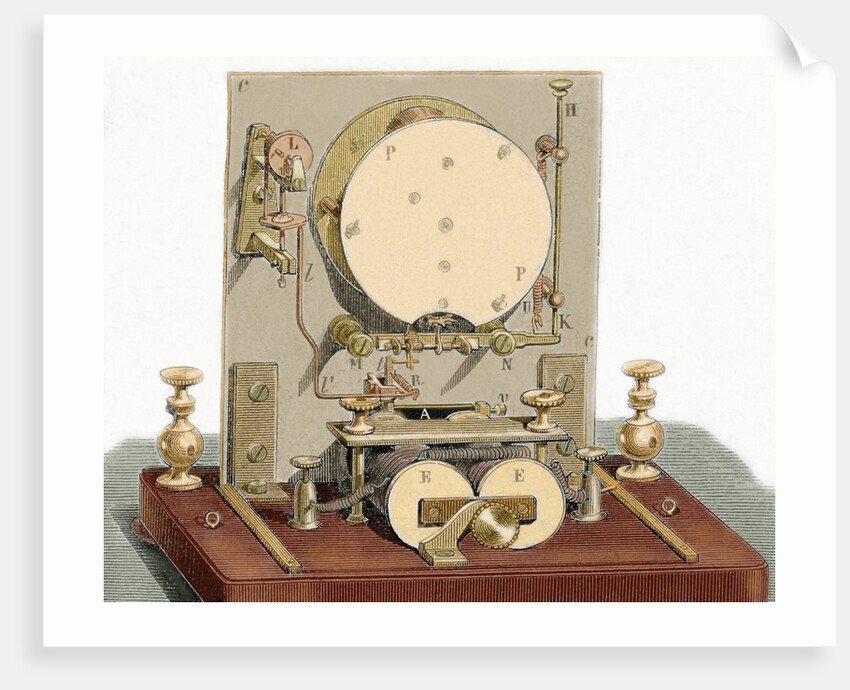 Electric telegraph receiver by Foy and Breguet by Anonymous