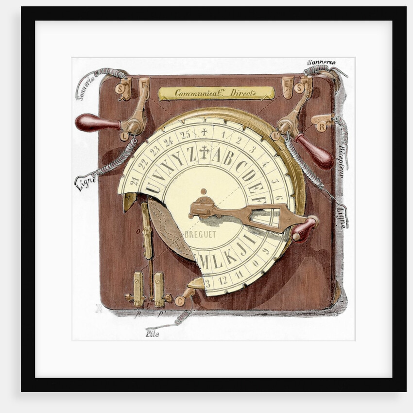 Quadrant telegraph by Breguet