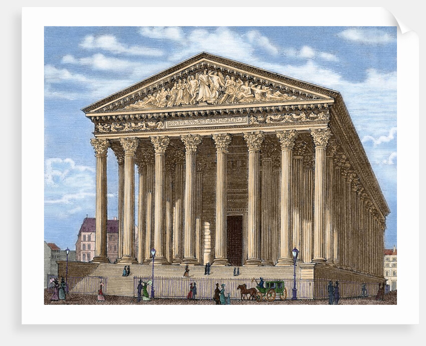 La Madeleine (L'Eglise de la Madeleine). Paris. France by Anonymous