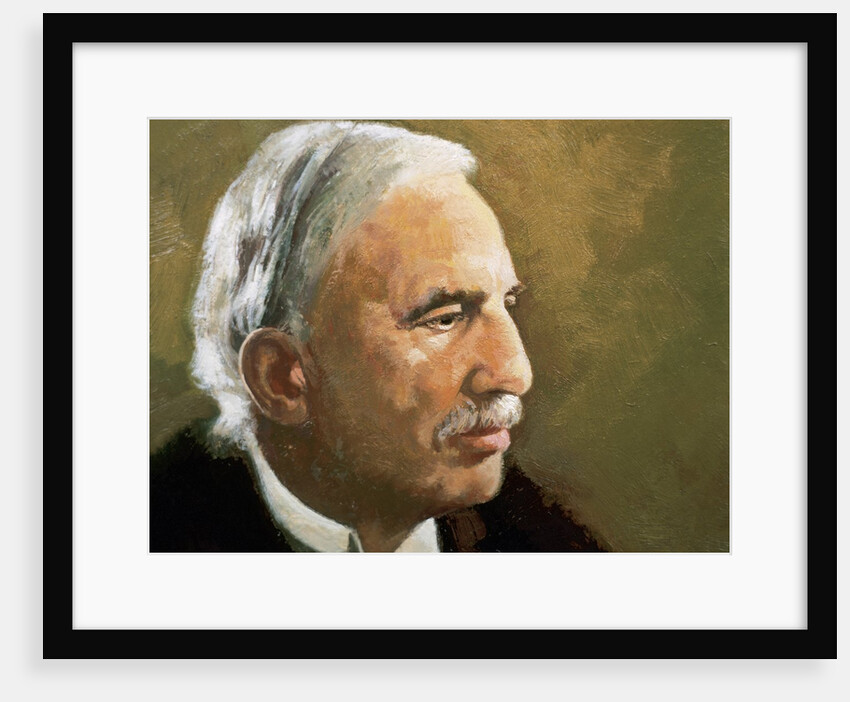 Ernest Rutherford (Nelson, New Zealand ,1871-Cambridge, 1937). English physicist by Anonymous