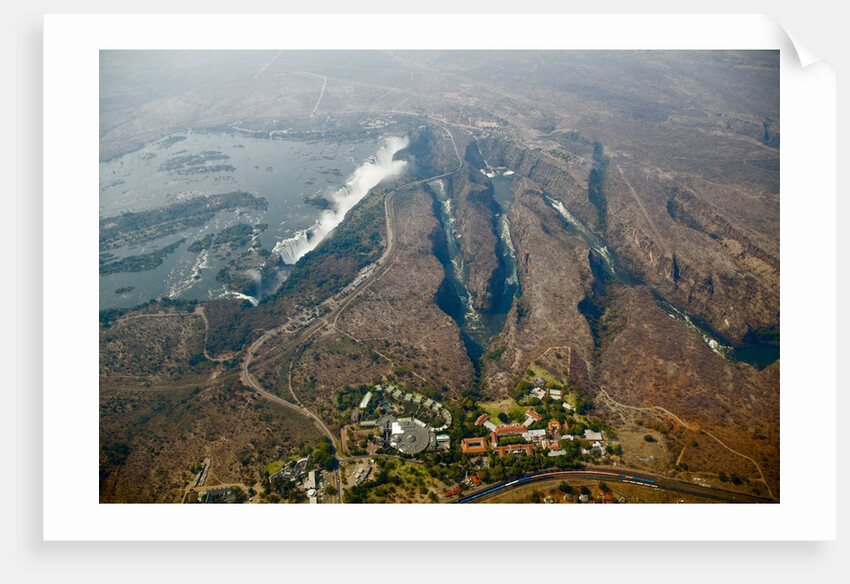 Aerial of Victoria Falls by Anonymous